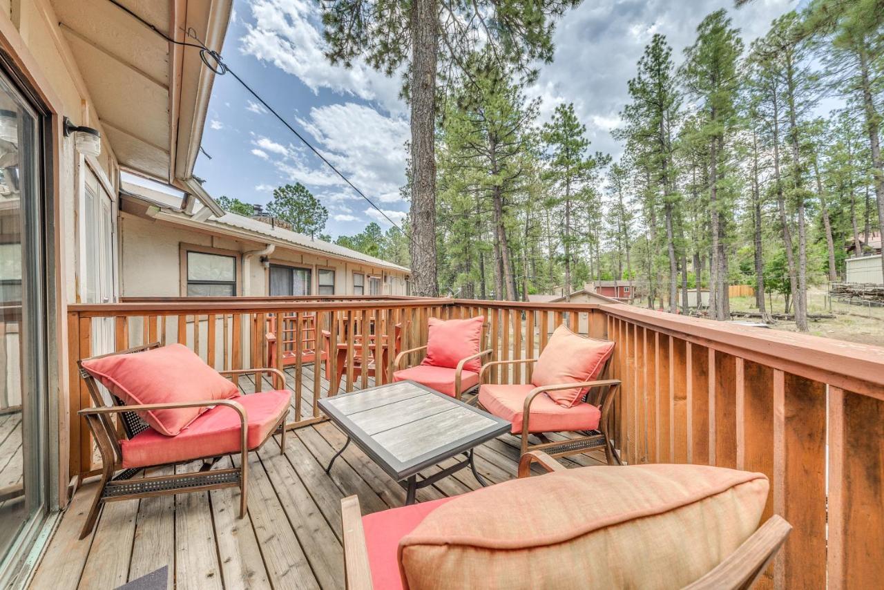 Ruidoso Home With Balcony About 16 Mi To Ski Apache! Dış mekan fotoğraf
